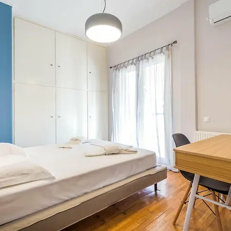 Apartmán 3 Bedroom With Big Balconies In Pagrati *